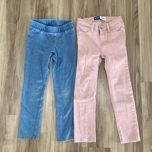 Bundle of Girls 5T Pants 🌸 Excellent used Condition 🌸 Cat and Jack/Old Navy
